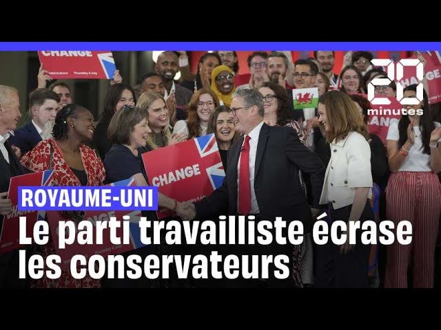⁣Royaume-Uni : Victoire sans appel du parti travailliste aux législatives