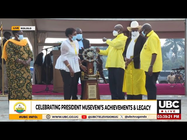 ⁣MUSEVENI REWARDED FOR HIS ACHIEVEMENTS & LEGACY TOWARDS UGANDA'S DEVELOPMENT