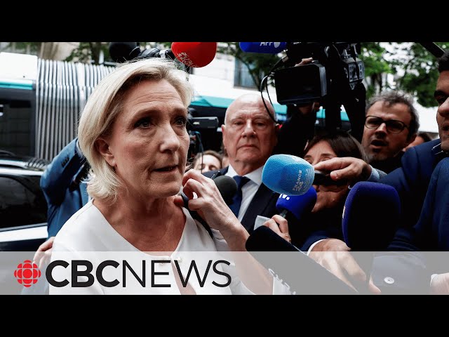 ⁣Polls ahead of French run-off vote suggest far-right falling short of absolute majority