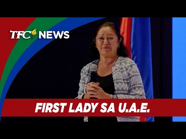 ⁣First Lady Liza Araneta-Marcos binisita at nagbigay-pugay sa Filipino communities sa UAE | TFC News