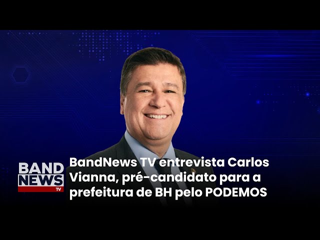 ⁣[AO VIVO] Sabatina BandNews TV: Carlos Vianna