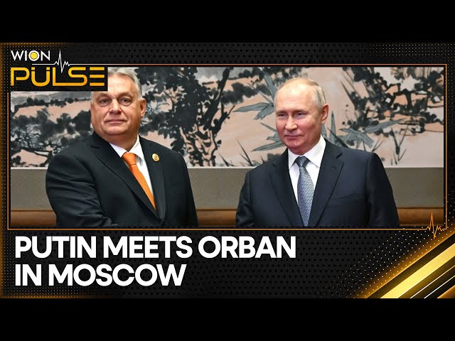 ⁣Hungary's Orban meets Putin for talks in Moscow | Latest English News | WION Pulse