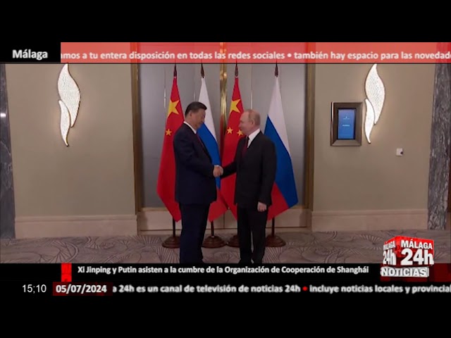 ⁣Noticia - Xi Jinping y Putin asisten a la cumbre de la Organización de Cooperación de Shanghái