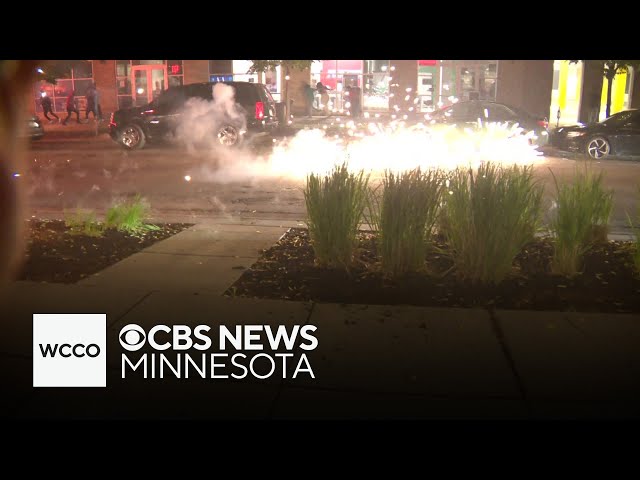 ⁣Minneapolis police make arrests after fireworks set off in Dinkytown streets