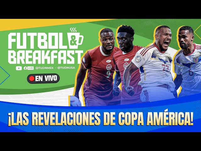 ⁣ EN VIVO | Las CENICIENTAS ⚽️ de la COPA AMÉRICA por un lugar en SEMIS | Futbol & Breakfast