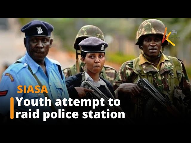 ⁣12 arrested after botched raid at Bondo police station