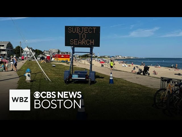 ⁣Cape Cod beaches calmer on July 4th after 2023 "disaster"