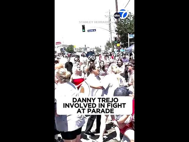 ⁣Actor Danny Trejo involved in fight at Fourth of July parade in LA
