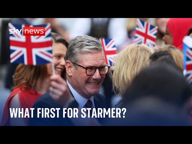 ⁣What will Labour and Sir Keir Starmer's first priorities be in government?