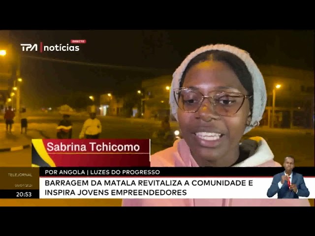 ⁣Por Angola : Barragem da Matala revitaliza a comunidade e inspira jovens empreendedores