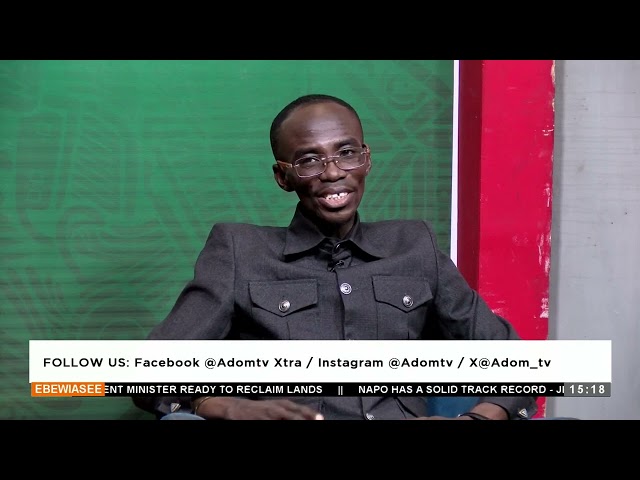 ⁣Gambling and its consequences - Ebewiase Chatroom on Adom TV (05-7-24)