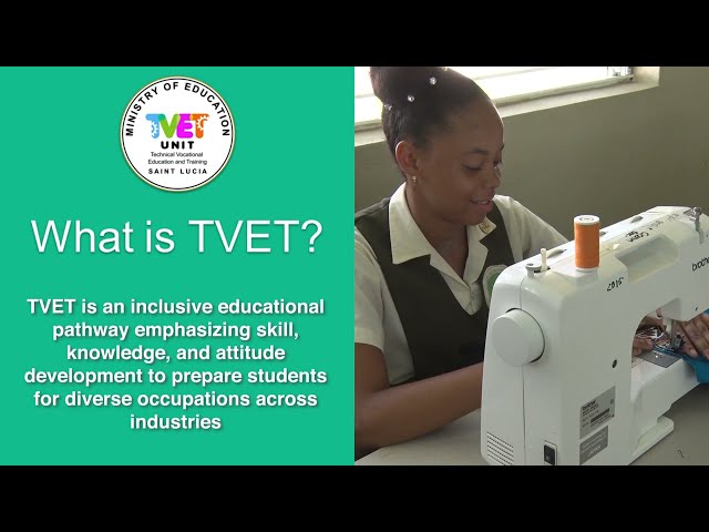 ⁣Redefining Success Overview of Saint Lucia TVET Schools Transformation