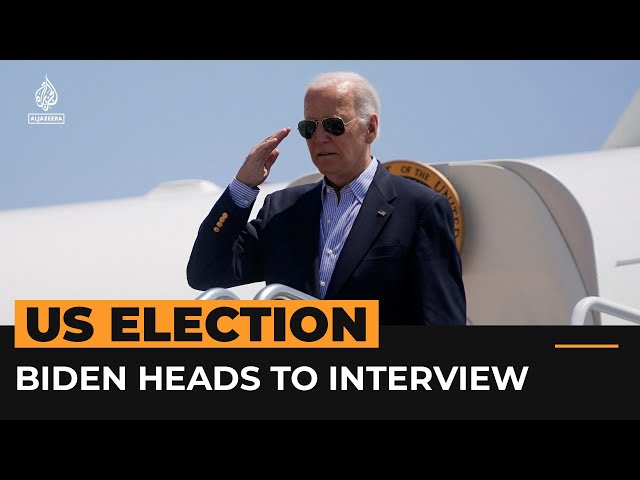 ⁣Biden heads to Wisconsin for interview and rally as doubts swirl over his age | AJ #Shorts
