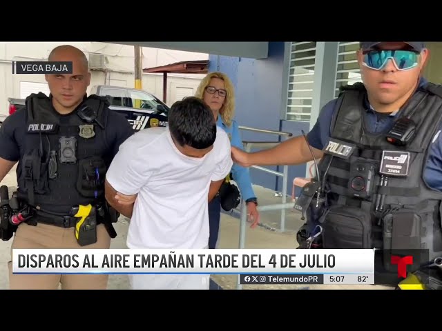 ⁣Radicarán cargos contra sospechoso de disparar en playa de Vega Baja