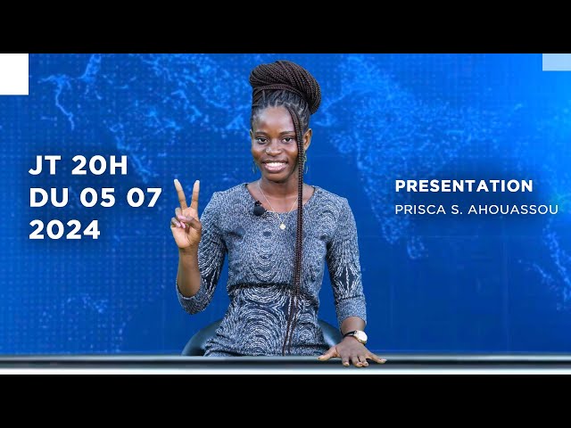 ⁣JT du Vendredi 05 Juillet 2024 sur Prime News TV Bénin