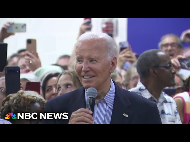 ⁣Biden prepares for first televised interview after acknowledging debate performance in Wisconsin
