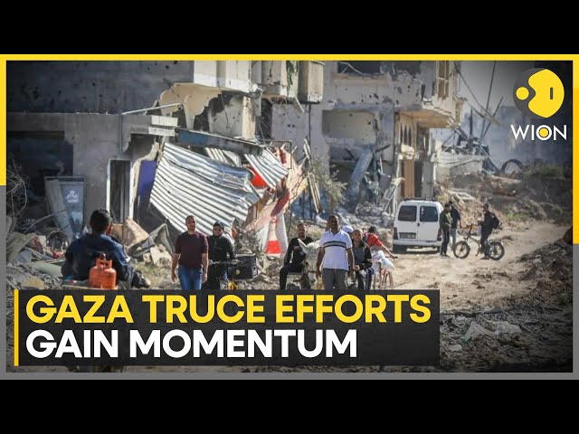 ⁣Israel-Hamas War: Efforts to secure Gaza ceasefire and hostage release gain momentum | WION News