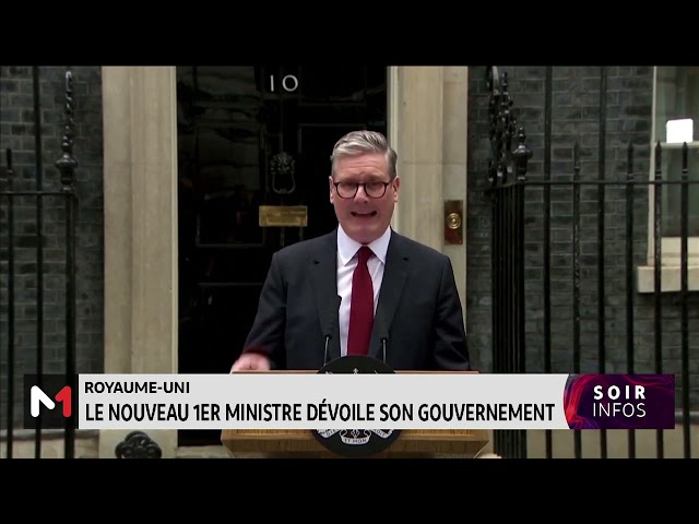 ⁣Royaume-Uni : le nouveau 1er ministre dévoile son gouvernement