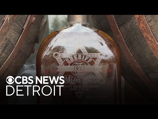 ⁣Liquor store sells bottles of bourbon to honor fallen Oakland County deputy