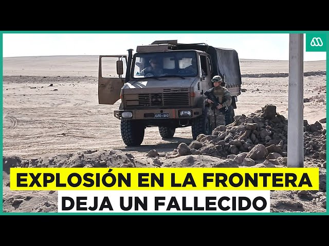 ⁣Fatal explosión en la frontera de Chile-Perú: Un fallecido a causa de granada terrestre