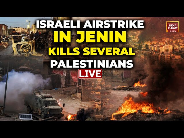 ⁣LIVE: Israeli Airstrike In Jenin Kills Even Palestinians Amid West Bank Clashes | Israel-Hamas War