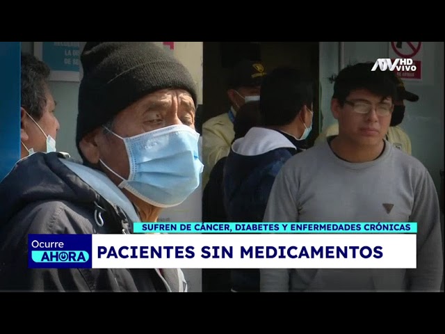 ⁣¡Pacientes a la deriva! Denuncian desabastecimiento de medicinas en hospitales del Minsa