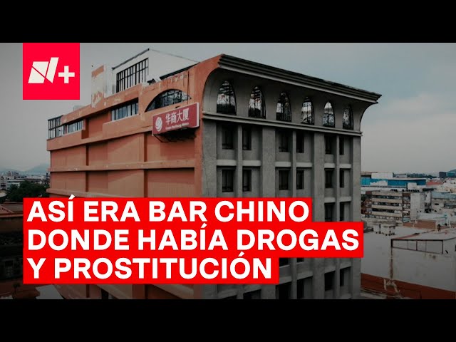 ⁣Cielo y Tierra, así era el exclusivo bar de chinos clausurado por drogas y prostitución - N+