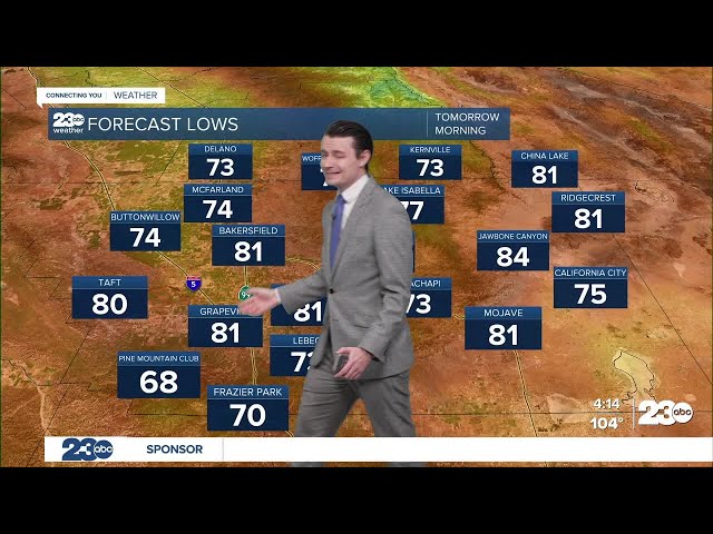⁣23ABC evening weather update July 5, 2024