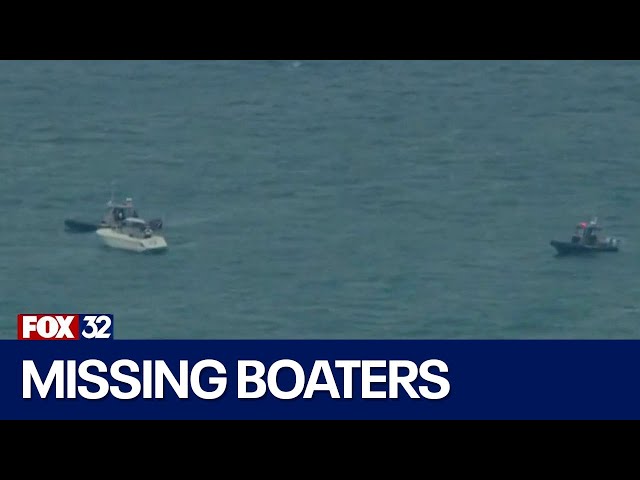 ⁣Search underway for missing boaters in Northwest Indiana