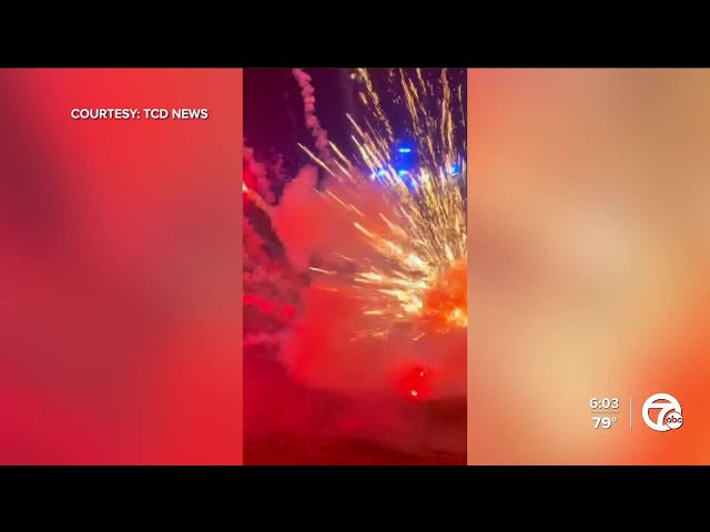⁣Community upset with teens who launched fireworks at Dearborn police officers