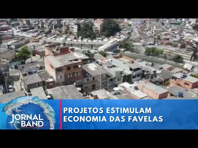 ⁣Projetos estimulam economia das favelas | Jornal da Band