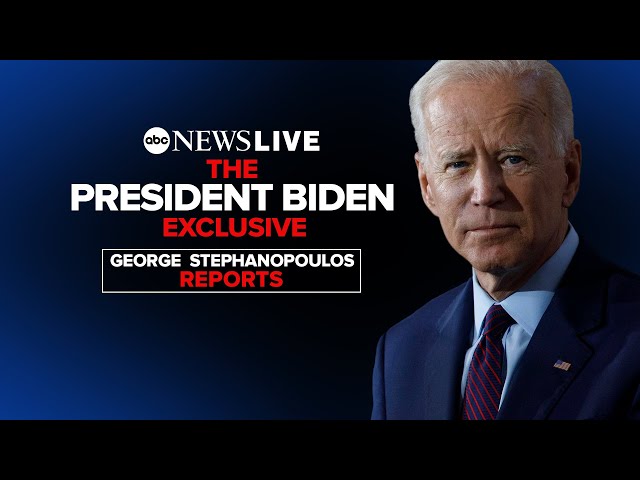 ⁣President Biden sits down for interview with George Stephanopoulos l ABC News exclusive