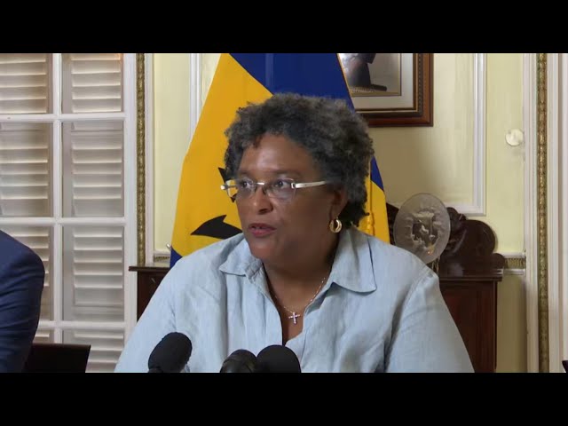 ⁣PM Mottley announces measures to address crime situation