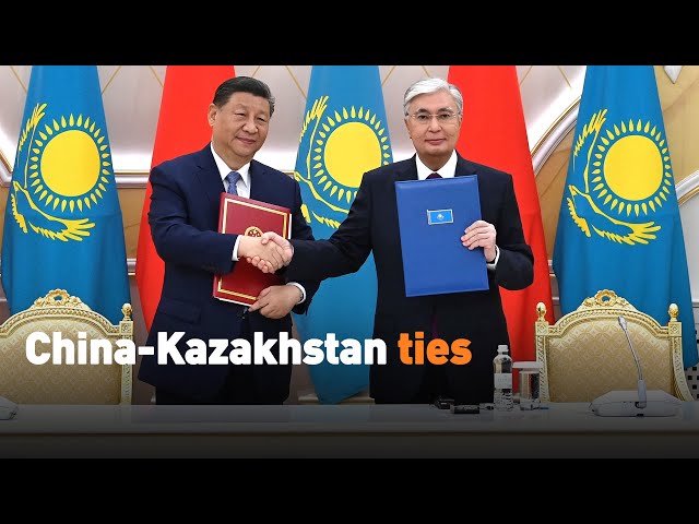 ⁣China-Kazakhstan relations
