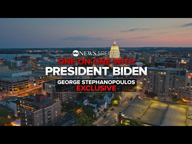 ⁣One-on-one with President Biden: ABC News Exclusive
