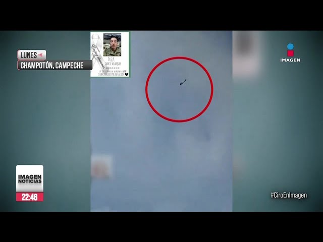 ⁣Muere cadete de la Escuela Naval Militar al fallar su paracaídas durante una práctica | Ciro