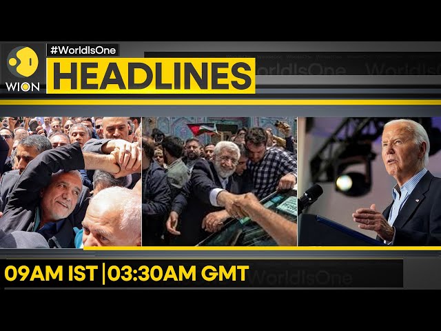 ⁣Iran: Pezeshkian wins runoff poll |  New UK FM to visit India soon: Reports | WION Headlines