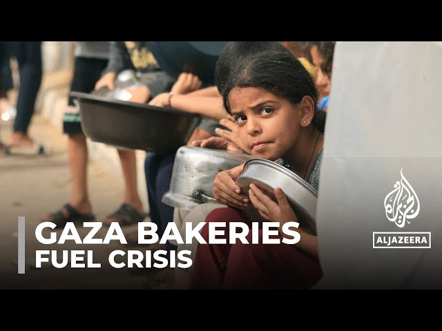 ⁣Many bakeries in Gaza cannot open because of fuel shortages