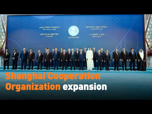⁣Shanghai Cooperation Organization expansion