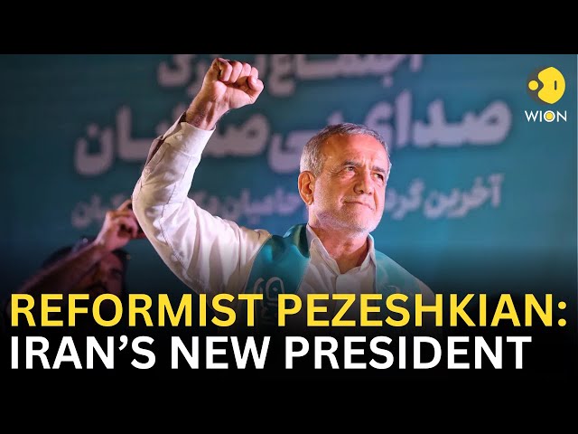 ⁣IRAN LIVE: Reformist Masoud Pezeshkian elected as Iran's new president | WION LIVE