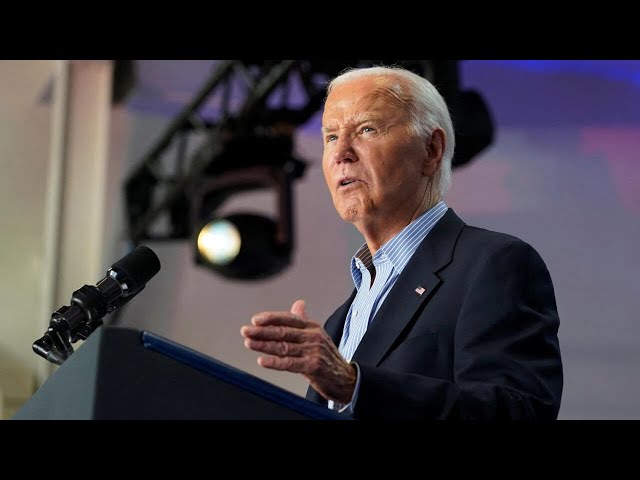 ⁣Joe Biden défend obstinément sa candidature à la présidentielle lors d'une interview cruciale