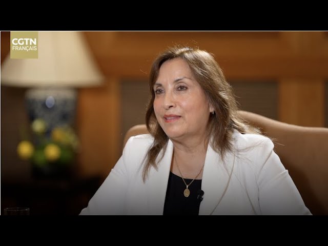⁣Interview exclusive de Dina Boluarte, présidente péruvienne