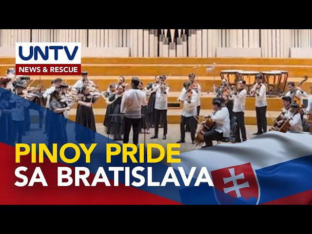 ⁣Manila Symphony Junior Orchestra, wagi ng gold prize sa 13th Bratislava Int’l Music Festival