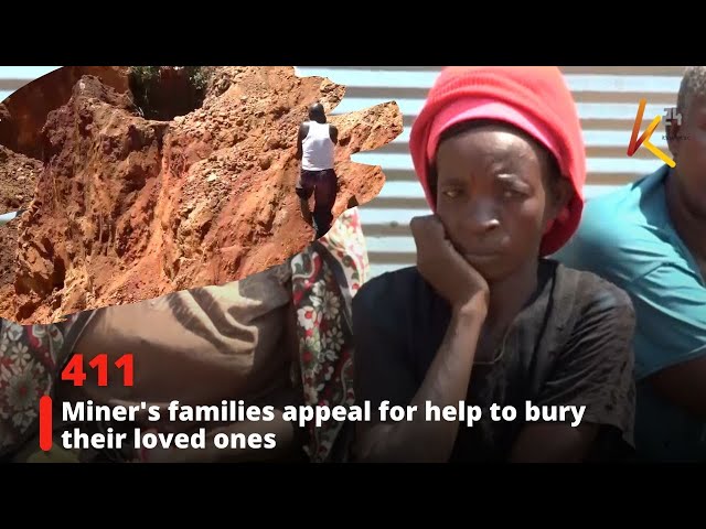 ⁣Miner's families appeal for help to bury their loved ones