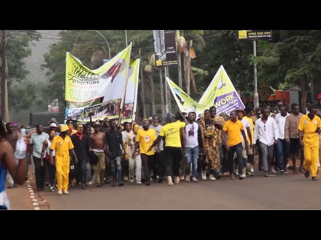 ⁣A festivity worth the time - A cocktail of supporters fill Kololo as Museveni’s legacy is celebrated