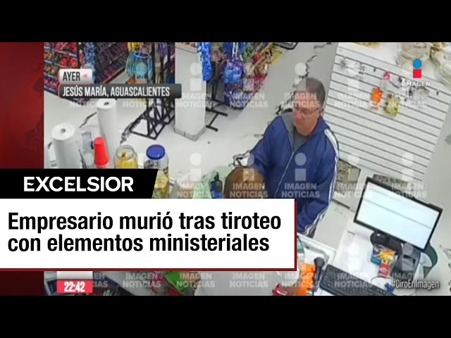 ⁣Ministeriales matan a empresario en Aguascalientes