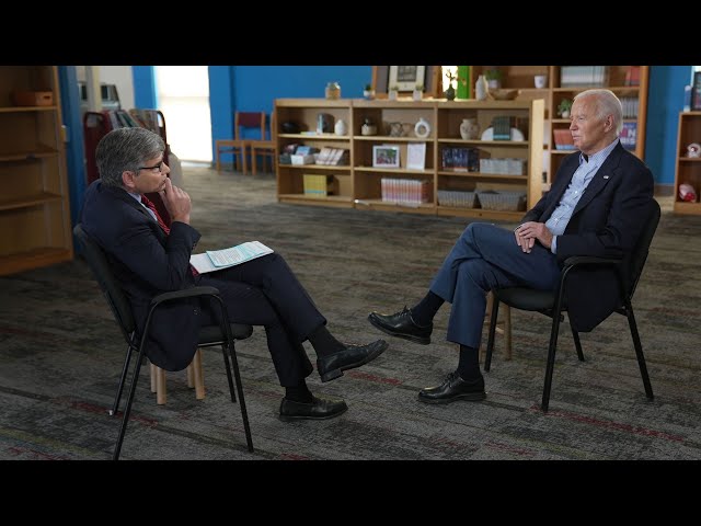 ⁣Biden dismisses concerns about mental fitness in ABC News interview