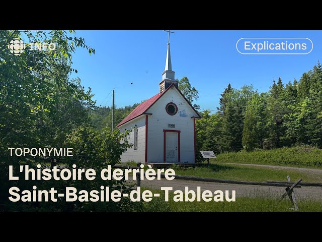 ⁣L’histoire derrière Saint-Basile-de-Tableau
