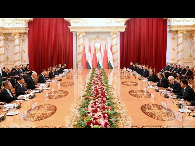 ⁣La Chine et le Tadjikistan renforcent leur partenariat stratégique global de coopération