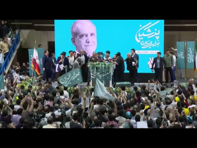 ⁣Иранда президент сайлауында Масуд Пезешкиан жеңіске жетті